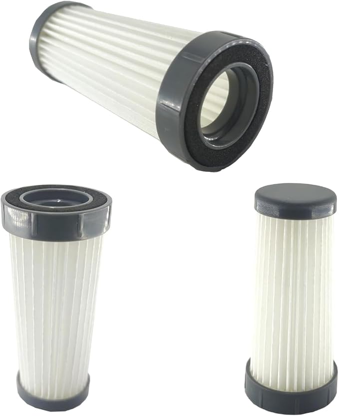 3Pack Hepa Filters Replacement Compatible with Teant and Trucozie T556 Mattress Vacuum Cleaner. Washable Filters Works with Teant Blue, Gray Upgrade and Pink Bed Vacuum Cleaner.