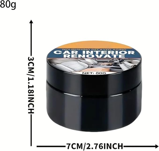 Trim Restorer Automotive Interior Care Protection Repair Gentle | Car Upholstery Polishing Compound Gentle Dashboard Steering Wheel for Vehicle Detailers Trucks Sedans SUVs RVs