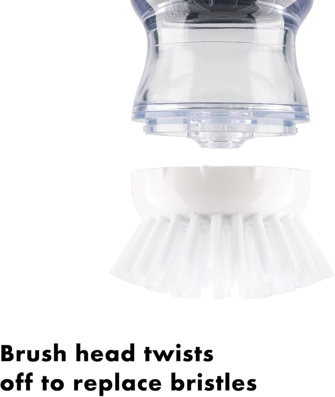 OYV 4 Pack Soap Dispensing Palm Brush Refills, Palm Brush Replacement Head, Palm Brush Refill Head, Palm Brush Refill for Soap Dispensing Palm Brush
