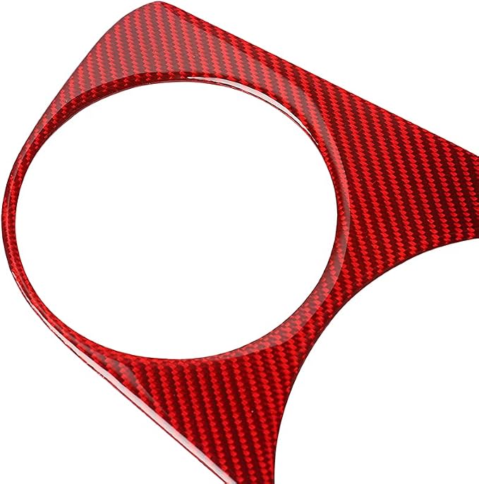 Real Carbon Fiber Trim for Ford Mustang Accessories | for 2009 2010 2011 2012 2013 2014 Instrument Panel Center Dash Cover Interior Thick Overlay Decal