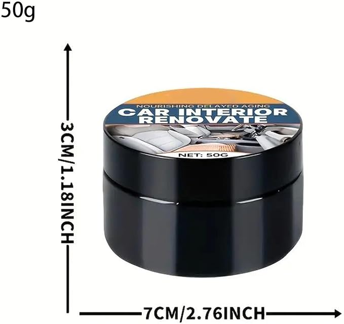 Car Trim Restorer Gentle Car Interior Care Repair Protection | Car Upholstery Polishing Compound Gentle Dashboard Steering Wheel for Vehicle Detailers Trucks Sedans SUVs RVs