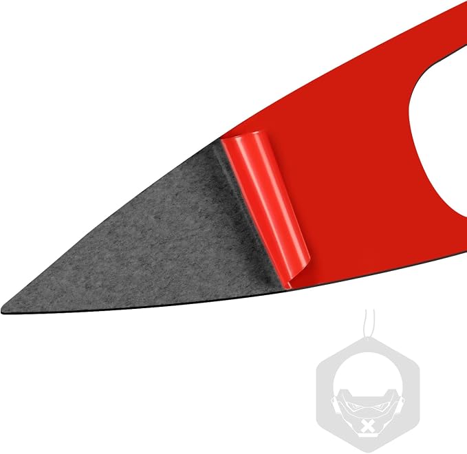Red Real Carbon Fiber Trim for Nissan Rogue Accessories | for 2014-2020 / Rogue Sport 2017-2022 Window Lift Panel Cover Sticker Interior Thick Overlay Decal
