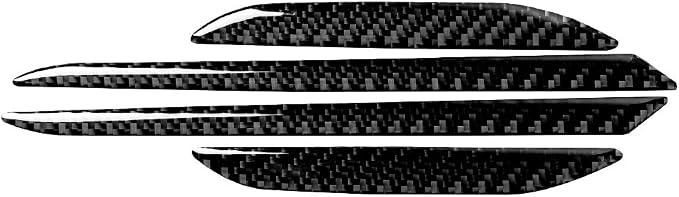 Real Carbon Fiber Trim for Audi Accessories | for B9 A4 S4 A5 S5 2020-2025 / RS5 2021-2025 Door Speaker Strip Interior Thick Overlay Decal