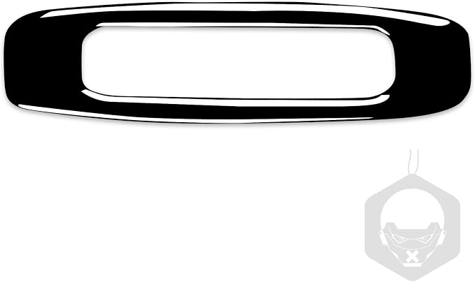 Glossy Bright Piano Black Car Roof Side Sunroof Handle Sunshade Pull Handle Panel Decoration Sticker Interior Trim Compatible with Toyota Corolla 2009 2010 2011 2012 2013 Auto Trim Accessories