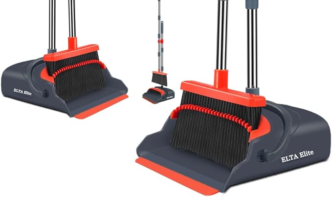 Broom & Dust pan Set Upright