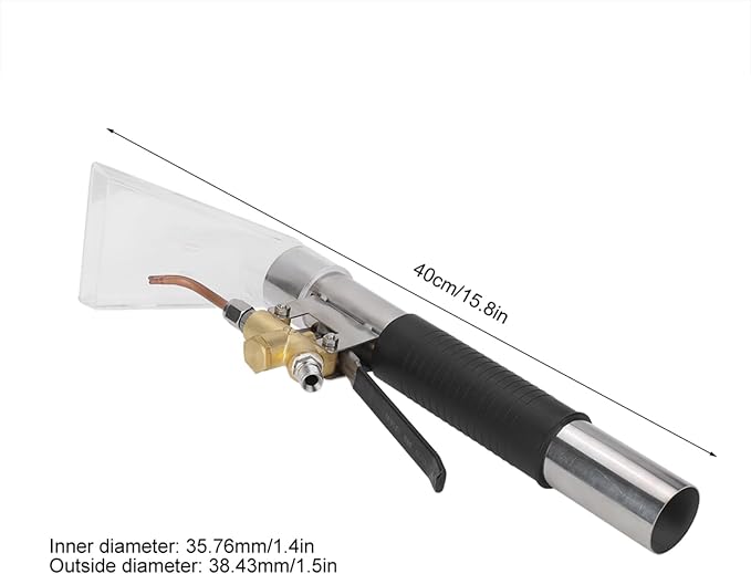 Carpet Cleaning Extractor, 1000 Psi Upholstery Carpet Cleaning Furniture Extractor, Steam Cleaner Accessory Wand Hand Tool, Vacuum Nozzle for Indoor Outdoor Furniture Mattresses Car Interiors