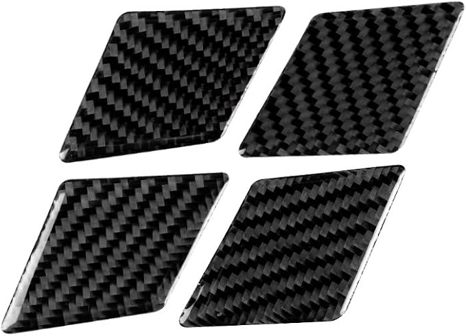 Real Carbon Fiber Trim for Audi Accessories | for B9 A4 S4 A5 S5 2020-2025 / RS5 2021-2025 Inner Door Handle Panel Interior Thick Overlay Decal