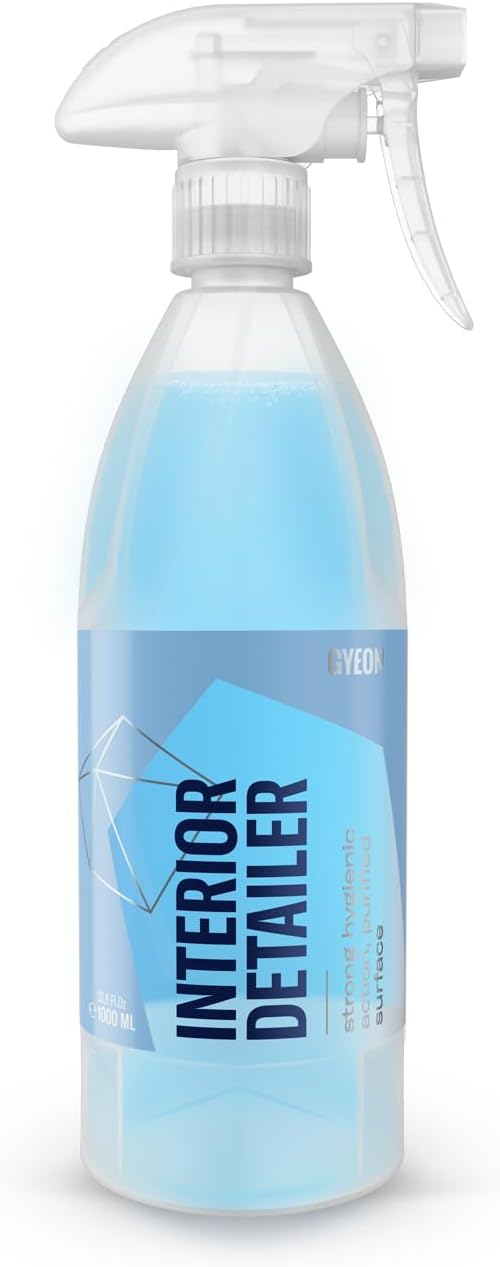 Gyeon Interior Detailer Streak Free Satin All-Surface Interior Cleaner | All-surface interior cleaner for leather, plastic, vinyl, fabric, and screens — matte finish with no shine or residue 500ml