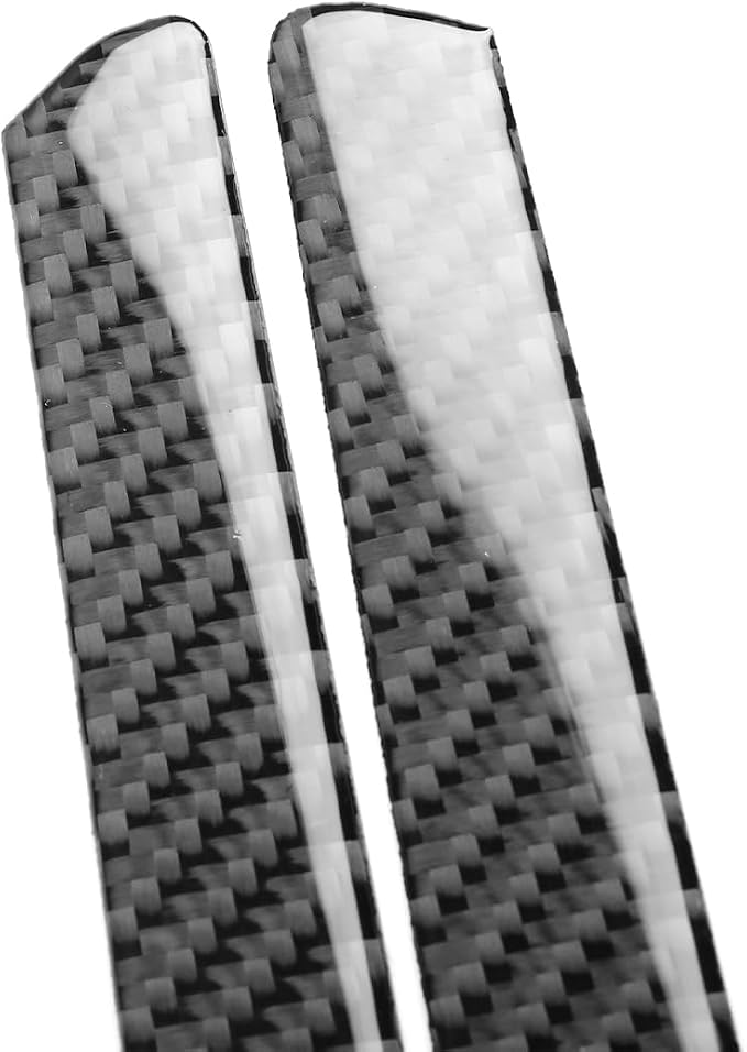 Real Carbon Fiber Trim for Chrysler 300 Accessories | for 2015-2023 300C 300S Limited/Touring Door Panel Trim Strip Sticker Interior Thick Overlay Decal