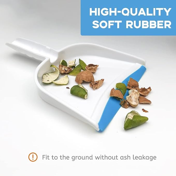 Small Broom and Dustpan Set, Small Dustpan and Brush Set, Mini Dust pan and Brush, Hand Broom and dust pan, Mini dustpans are Ideal for Cleaning Little Areas Like desks, Kitchens, pet Rooms. (3 Set)
