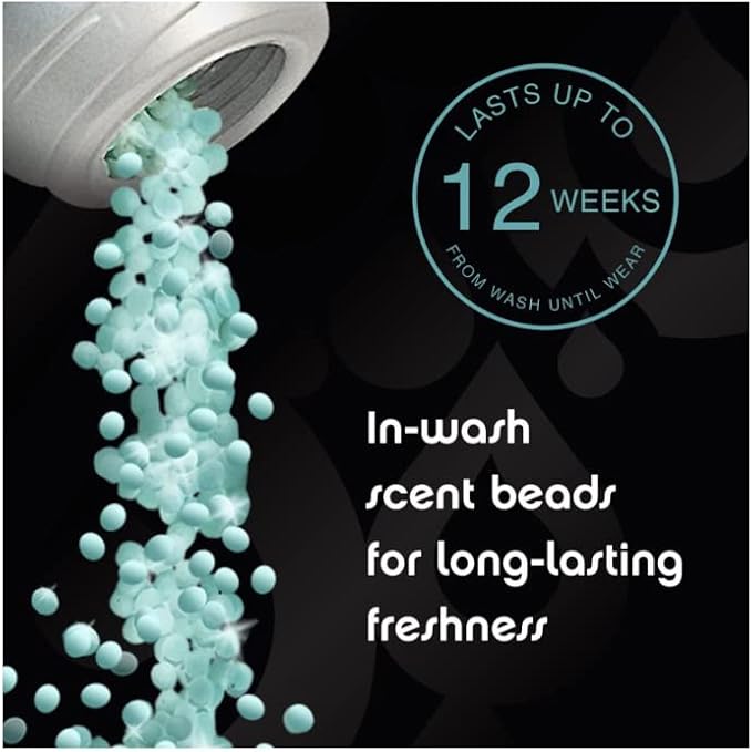 Downy Unstopables Laundry Scent Booster Beads for Washer, Fresh Scent, 4.3 Ounces (4 PACKS)