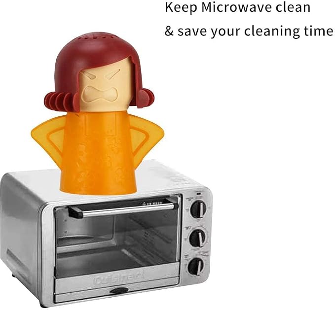 Microwave Cleaner Angry Mama (Brown mom)