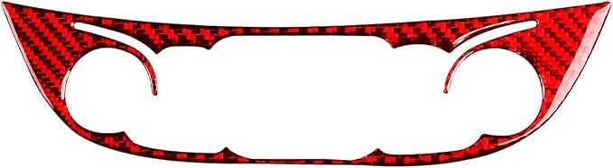 Real Carbon Fiber Trim for Chevy Malibu 9th Gen Accessories | for 2016-2022 Center Console Button Panel Frame Sticker Interior Thick Overlay Decal