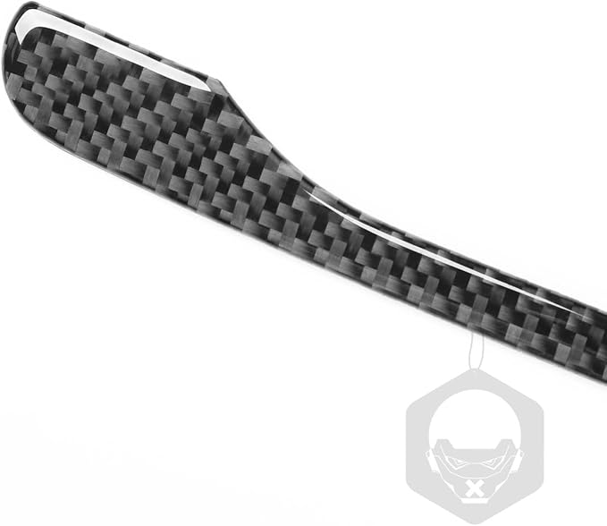 Real Carbon Fiber Trim for Audi 80A Q5 Accessories | for SQ5 2018-2025 Dash Sides Rearview Mirror Strip Cover Sticker Exterior Thick Overlay Decal