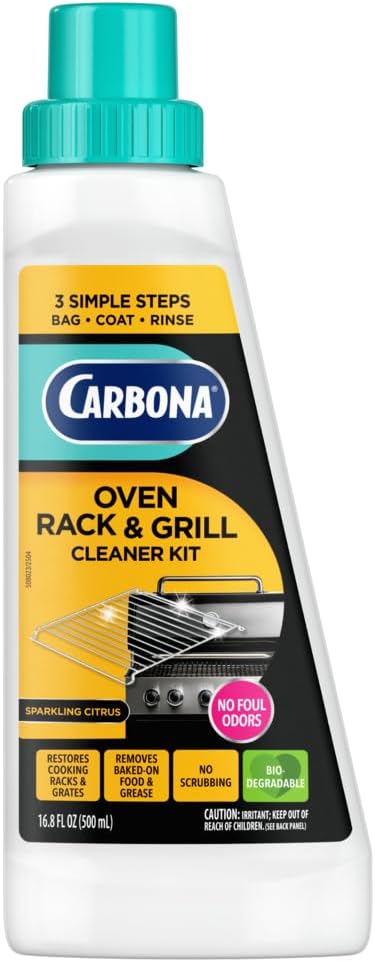 Carbona No Scent 2-in-1 Oven Rack and Grill Cleaner 16.8 oz. Liquid | Liquid