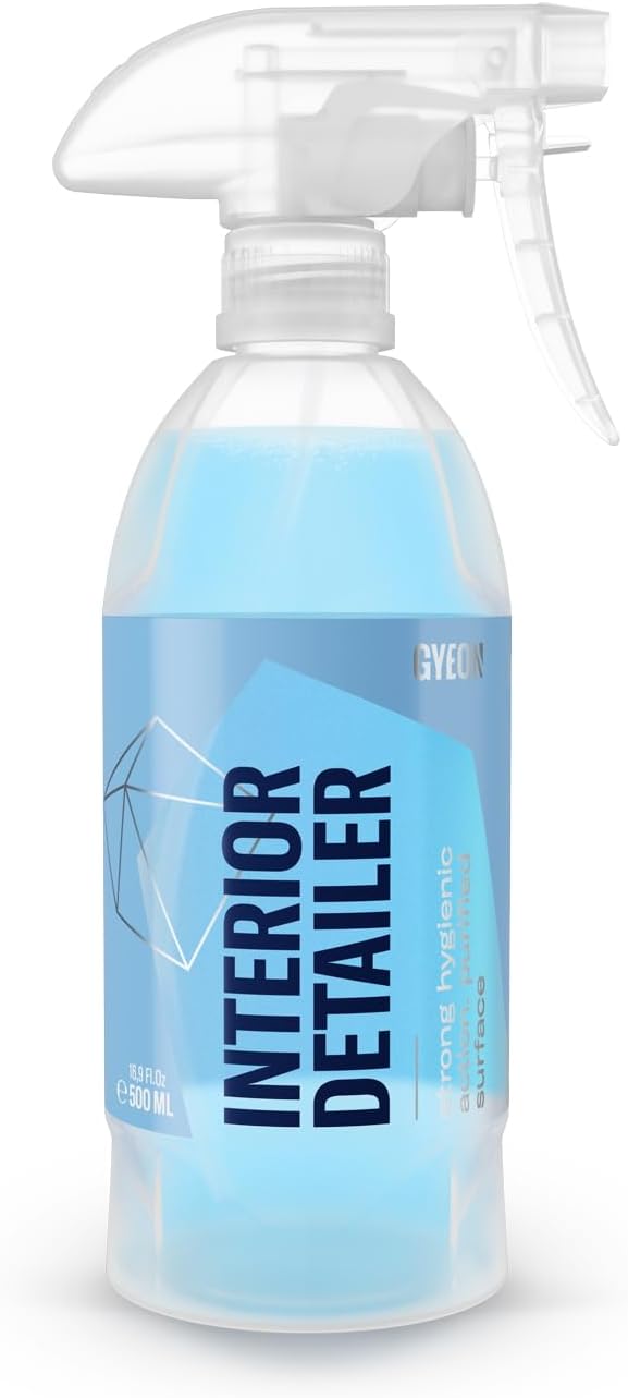 Gyeon Interior Detailer Streak Free Satin All-Surface Interior Cleaner | All-surface interior cleaner for leather, plastic, vinyl, fabric, and screens — matte finish with no shine or residue 1000ml