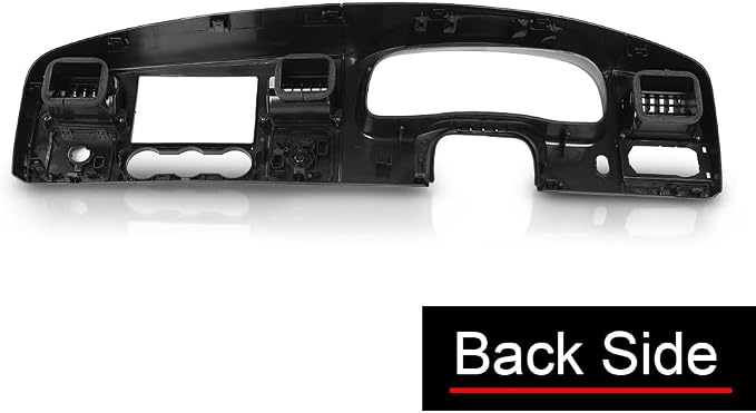 DOTCOM Dashboard Trim Panel Fit Ford F250 F350 Super Duty 2005-2007 | Dash Cover,Black