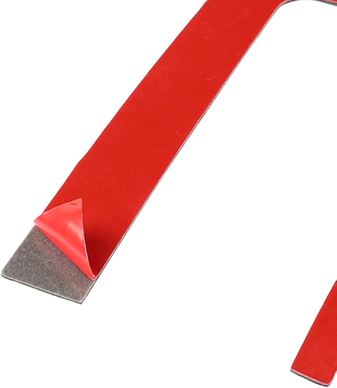 Red Real Carbon Fiber Trim for Tesla Accessories | for Model 3 2017-2022 / Model Y 2020-2024 Door Lifting Control Window Switch Panel Sticker Interior Thick Overlay Decal