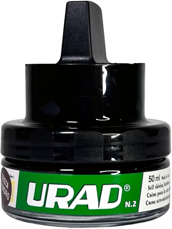 Leather Conditioner 50ml Dark Brown – Compact, Color-Restoring Leather Care for Dark Brown Shoes, Bags, and Accessories