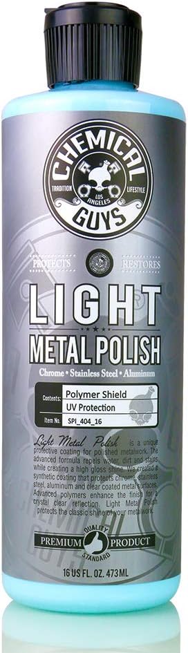 Chemical Guys Light Metal Polish, 16 Fl Oz