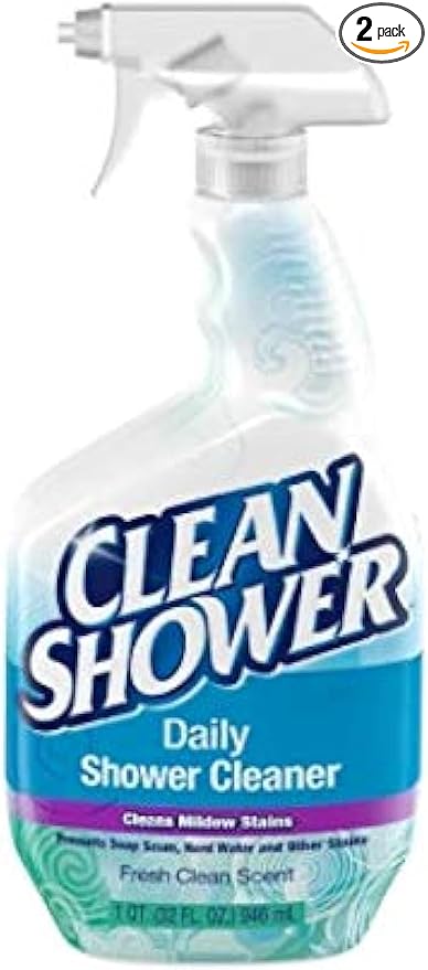 Scrub Free Clean Shower daily shower cleaner pack of 2