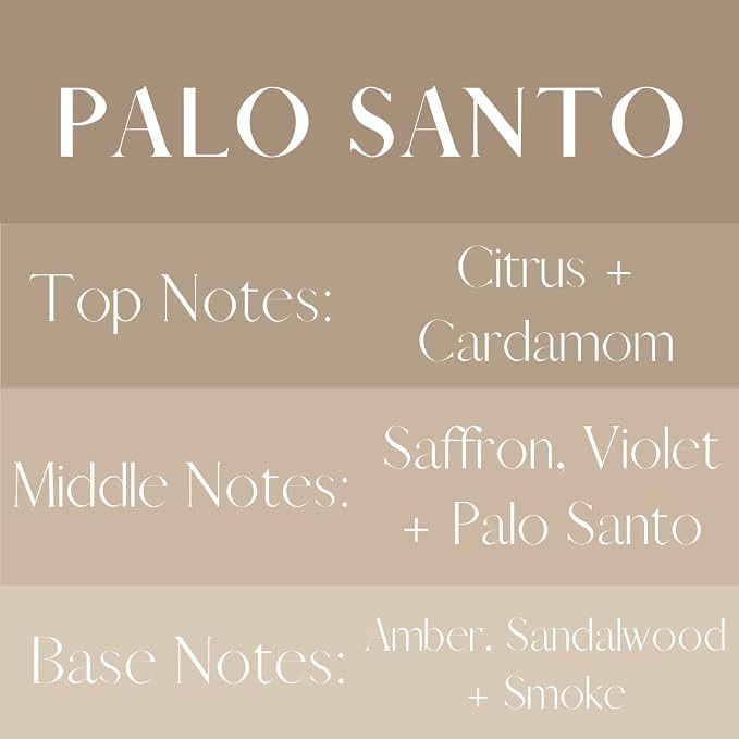 River Birch Luxury Linen and Room Spray - Palo Santo Home Signature Scent - Room Fragrance Spray - Fragrant Fresh Linen Air Freshener For Bedding - Handmade in Texas - 4 oz Glass Amber Bottle