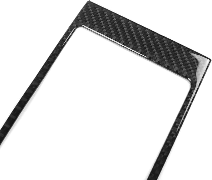 Fit for Ford Expedition 2007-2014 Carbon Fiber Center Stickers | Trim Center Console Storage Box Surround | Accessories | Self-adhesive | Thick Overlay