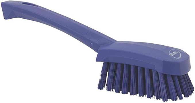 Vikan 41928 Brush,Washing,Stiff,10",PP/PBT,Purple