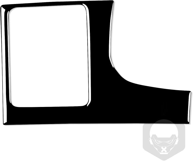 Glossy Bright Piano Black Car Driver Position AC Vent Panel Air Outlet Vent Decoration Sticker Interior Trim Compatible with Toyota Corolla 2009 2010 2011 2012 2013 Auto Trim Accessories