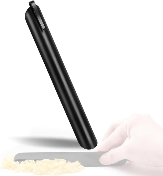 Table Crumb Sweepers for Servers Bread Crumber Cleaner Stainless Steel for Tablecloth in Restaurants and Homes, Servers, Waitresses Tool Accessories(Black)