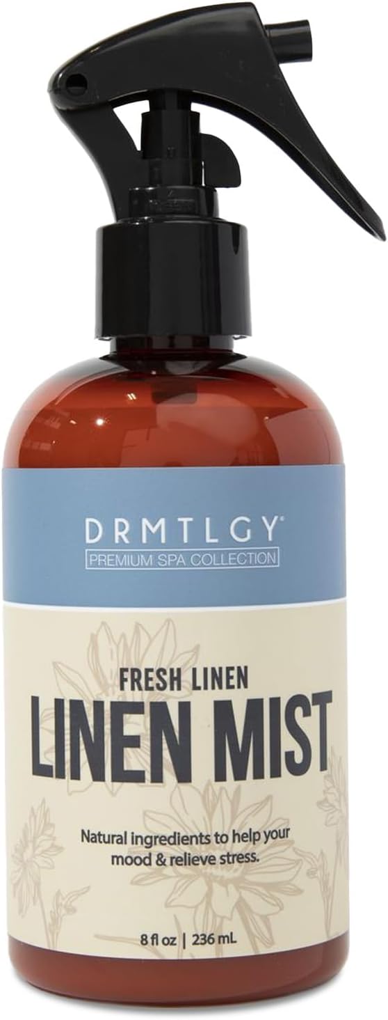 DRMTLGY Fresh Linen Mist | Relaxing Pillow & Room Spray | Pure essential oils, Relaxation, Sleep support, Fabric freshening, Pillow & linen safe, Home fragrance