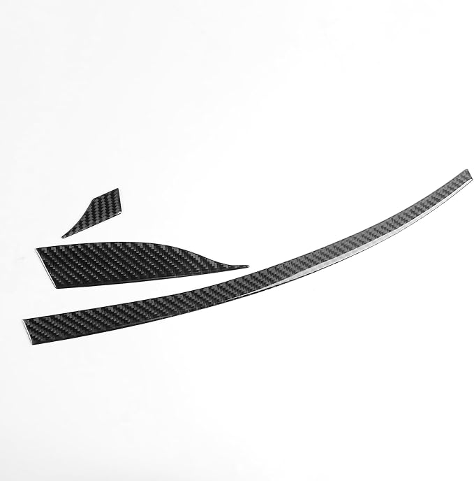 Real Carbon Fiber Trim for Honda CRV Accessories | for CR-V 2012 2013 2014 2015 2016 Center Control Panel Decorative Sticker Interior Thick Overlay Decal - A