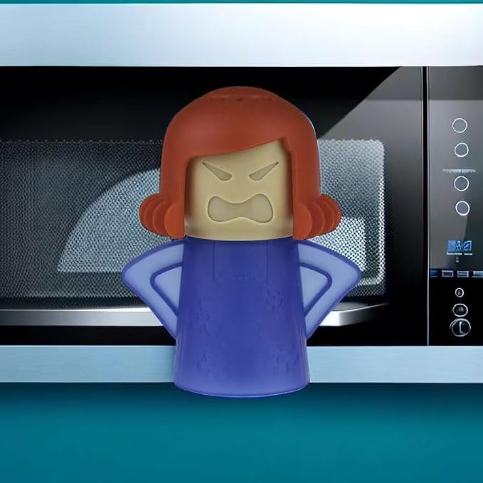 OIF Microwave Oven Steam Cleaner Easily Cleans the Crud In Minutes. Steam Cleans and Disinfects With Vinegar and Water for Home or Office Kitchens