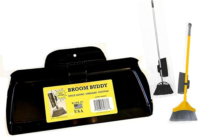 Dustpan is not for Everyone. It's a Small-Capacity, Minimalist Dustpan, Designed to Ride Along While Sweeping. It has a Narrow Tray for Lightweight Clean-up Chores. Made in the USA