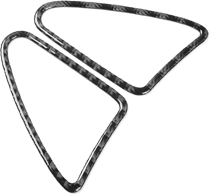 Real Carbon Fiber Dashboard Side Stickers Fit for Mazda 3 2004-2009 | Dashboard Side Air Vent Trim Decorations | Accessories | Anti-scratch