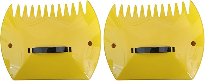 Leaf Scoops Leaves Grabber, 2pcs Handheld Leaf Scoops, Garden Yard Leaf Scoops Hand Rakes, Large Garden Rakes Tool