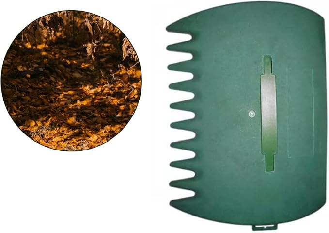 Leaf Grabbers, Garden Rake for Leaves,2 Pcs Handheld Garden Yard Leaf Grabber Leaf Collector Grabs Grass Grabbers with Leaf Claws Leaf Hand Rake for Garden Leaf Rubbish Grass Collecting Removal