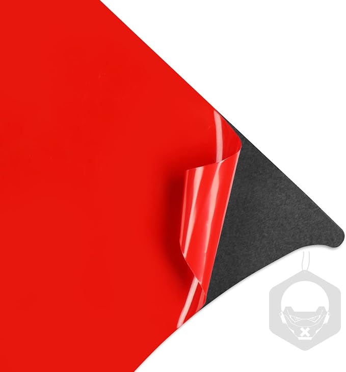 Red Real Carbon Fiber Trim for Nissan Rogue Accessories | for 2014-2020 / Rogue Sport 2017-2022 Rear Air Outlet Vent Cover Sticker Interior Thick Overlay Decal