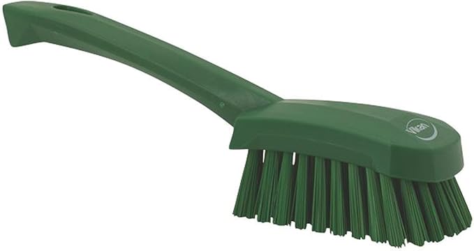 Vikan 41922 Brush,Washing,Stiff,10",PP/PBT,Green