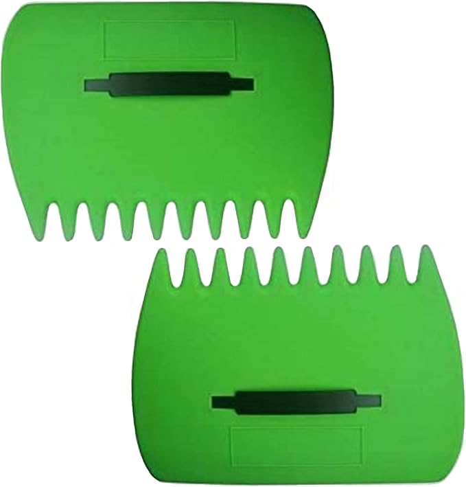Leaf Grabber Set Paw Handheld Hazelnut Leaf Scoop Fast Lawn Remove Fallen Collection Great Tool Lawn Claw Leaf Blade Used to Pick Up Leaves, Grass Clippings, Trash (Green)