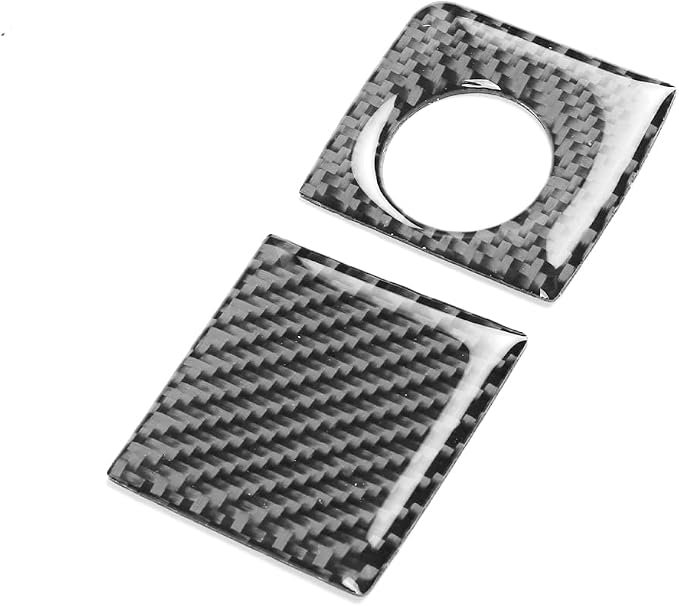 Real Carbon Fiber Trim for Toyota Camry Accessories | for 2012 2013 2014 Co-Pilot Storage Box Stitch Frame Sticker Interior Thick Overlay Decal