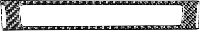Real Carbon Fiber Trim for Subaru Accessories | for BRZ/Scion FR-S/Toyota 86 2016 2017 2018 2019 2020 Hazard Light Switch Button Panel Cover Interior Thick Overlay Decal