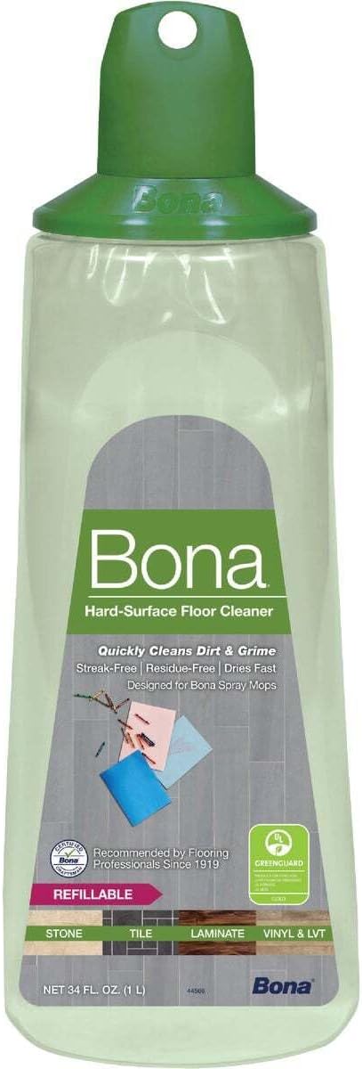 Bona Multi-Surface Hard Floor Cleaner Spray Mop Cartridge - 34 fl oz