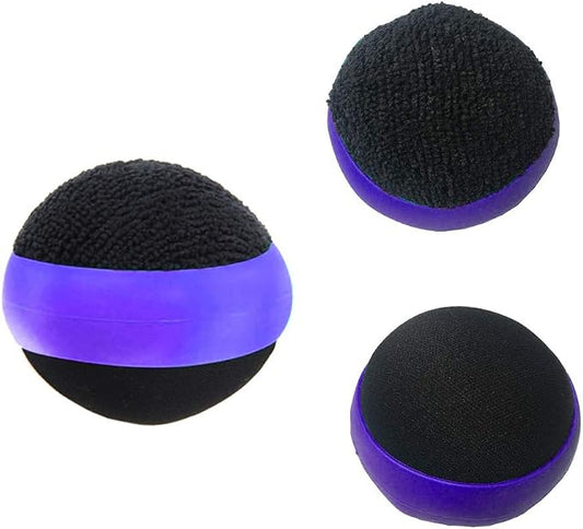 3 Pack Dual Action Touch Screen Glass Cleaner Cleaning Ball for iPad/Tablet/Smart Phone/Laptop/Computer/TV/Monitor Purple