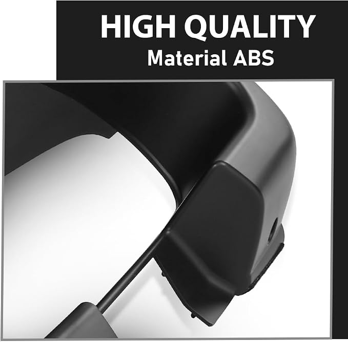 G-PLUS Gauge Cluster Bezel Hood Cover Compatible with Mazda Miata 1990-1993 NA01-55-420B-00, NA0155420B00 Black
