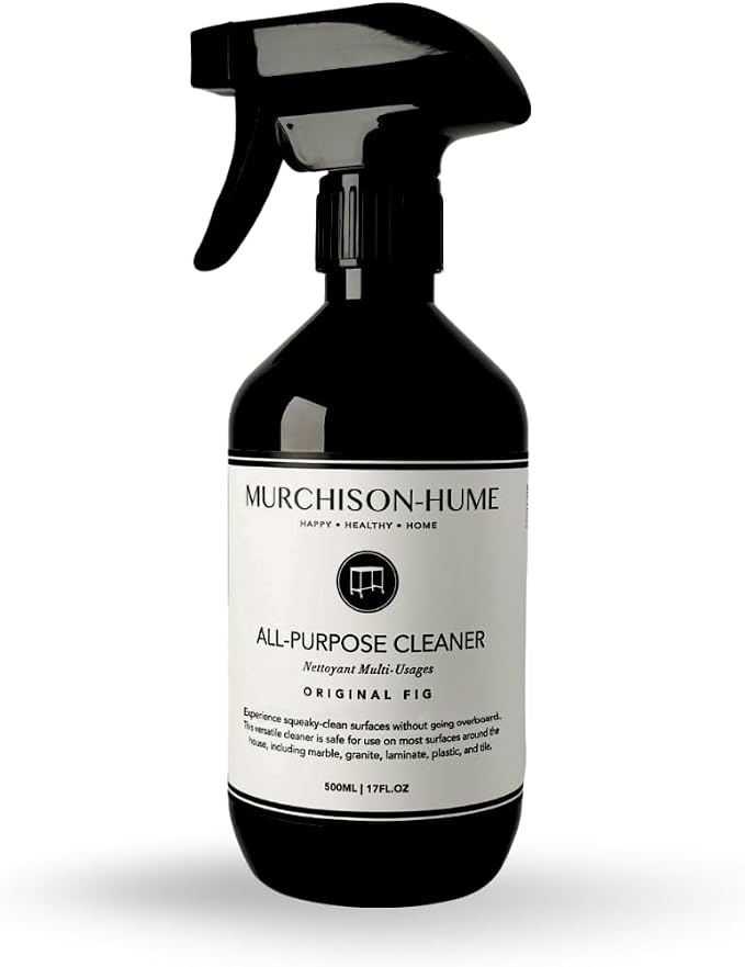 Murchison-Hume All Purpose Cleaner Spray | Plant Based Multi-Surface | Non-Toxic | Food & Pet Safe | Granite, Marble & Stone Safe | Cuts Grease | Kitchen & Bath | Refill Available | Original Fig