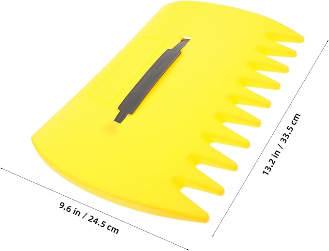 Yardwe 1 Pair Ergonomic Leaf Collector Rake Plastic Lawn Tool with Strong Clamping Force for Efficient Outdoor Leaf Cleanup in Gardens Lawns and Parks