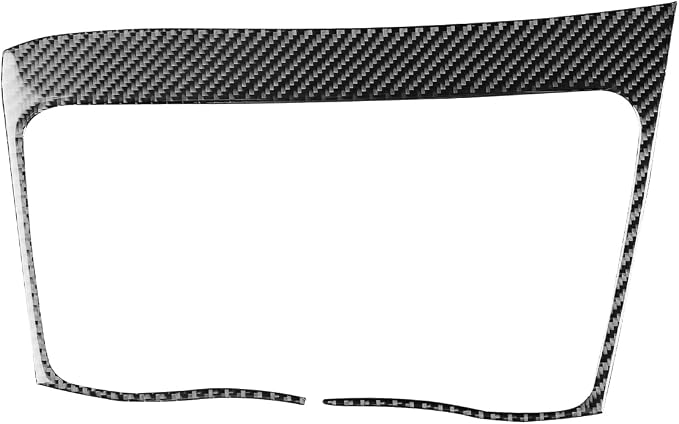 Real Carbon Fiber Trim for Honda CRV Accessories | for CR-V 2012 2013 2014 2015 2016 Central Console Navigation Display Panel Cover Sticker Interior Thick Overlay Decal