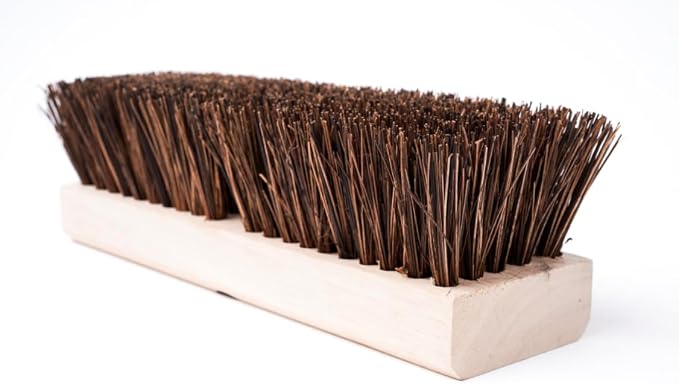 10" Palmyra Deck Scrub Brush