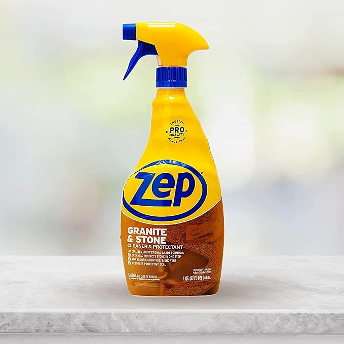 Zep Granite and Stone Cleaner and Protectant 32 oz ZUCSPP32 (Case of 12)